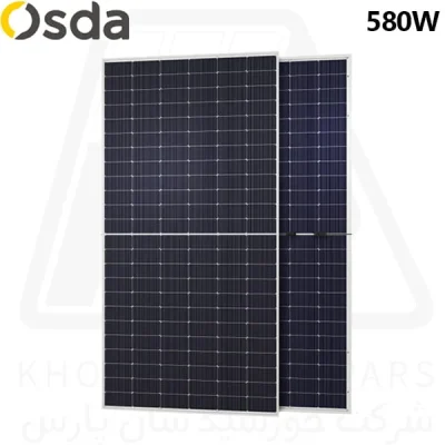 پنل خورشیدی ۵۸۰ وات اوسدا مدل ODA580-36V-MHD